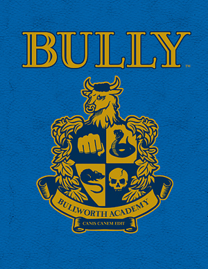 The classic school crest, letting all current and future students know what to look forward to...
